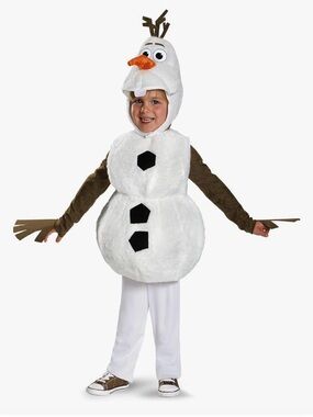 Frozen Olaf Child Costume, Child size 2T, Officially Licensed product